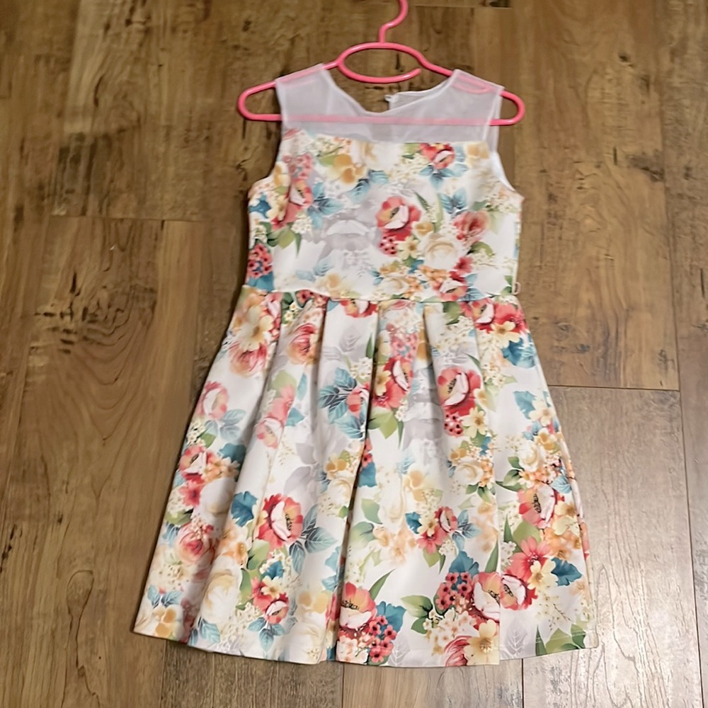 cream mini dress!